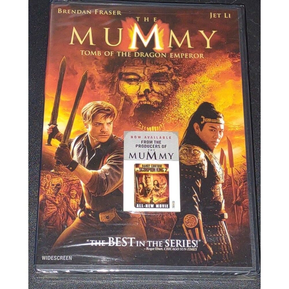 The Mummy Tomb of the Dragon Emperor DVD movie New
